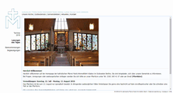 Desktop Screenshot of mariae-himmelfahrt-berlin.de